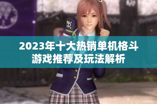 2023年十大热销单机格斗游戏推荐及玩法解析