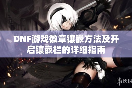 DNF游戏徽章镶嵌方法及开启镶嵌栏的详细指南