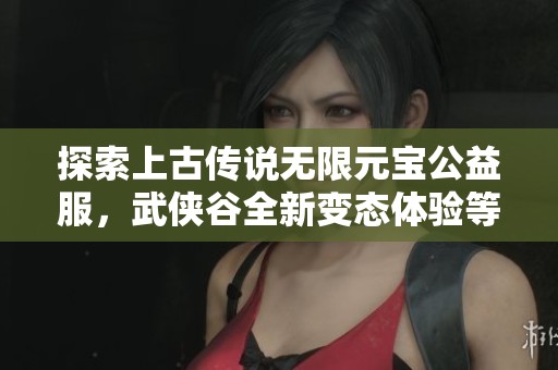 探索上古传说无限元宝公益服，武侠谷全新变态体验等你来战