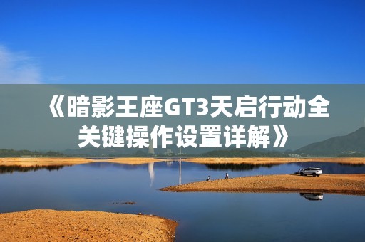 《暗影王座GT3天启行动全关键操作设置详解》