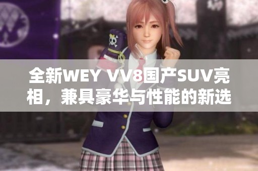 全新WEY VV8国产SUV亮相，兼具豪华与性能的新选择