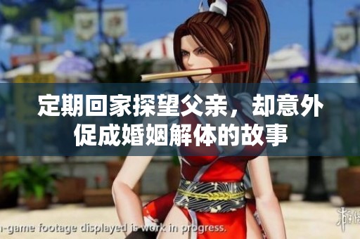 定期回家探望父亲，却意外促成婚姻解体的故事