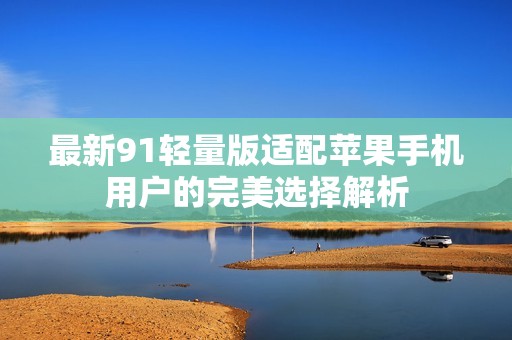 最新91轻量版适配苹果手机用户的完美选择解析