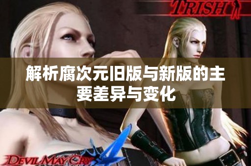 解析腐次元旧版与新版的主要差异与变化