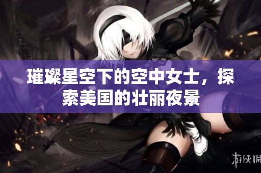 璀璨星空下的空中女士，探索美国的壮丽夜景