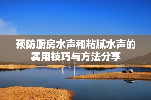预防厨房水声和粘腻水声的实用技巧与方法分享