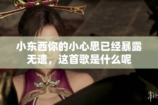 小东西你的小心思已经暴露无遗，这首歌是什么呢
