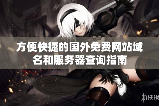 方便快捷的国外免费网站域名和服务器查询指南