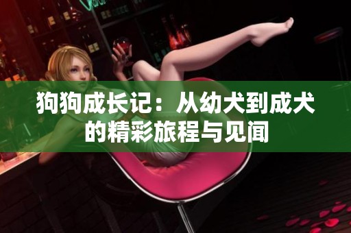 狗狗成长记：从幼犬到成犬的精彩旅程与见闻