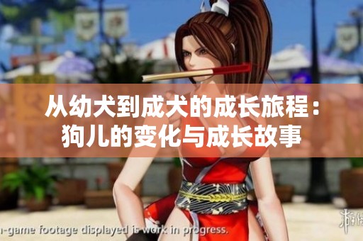 从幼犬到成犬的成长旅程：狗儿的变化与成长故事