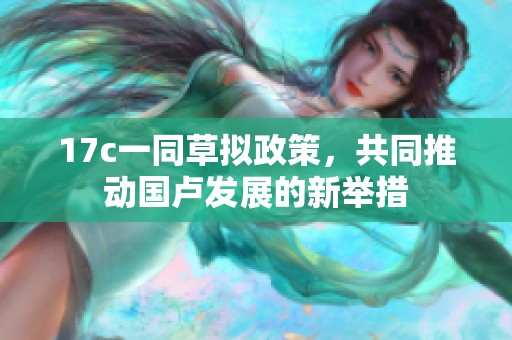 17c一同草拟政策，共同推动国卢发展的新举措