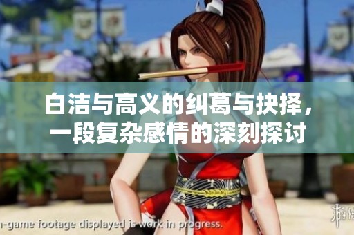 白洁与高义的纠葛与抉择，一段复杂感情的深刻探讨