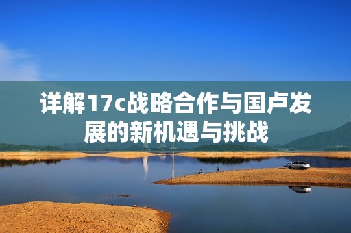 详解17c战略合作与国卢发展的新机遇与挑战
