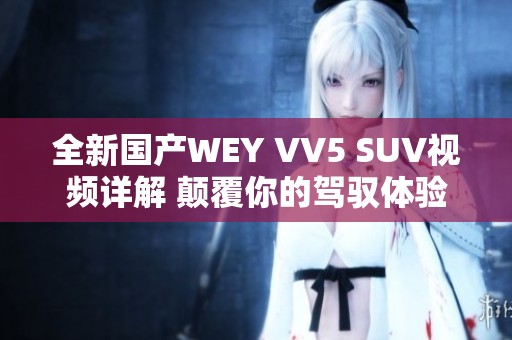 全新国产WEY VV5 SUV视频详解 颠覆你的驾驭体验