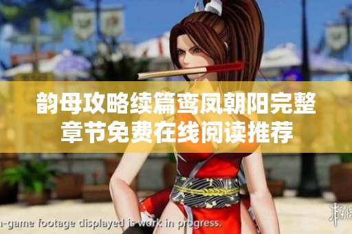 韵母攻略续篇鸾凤朝阳完整章节免费在线阅读推荐