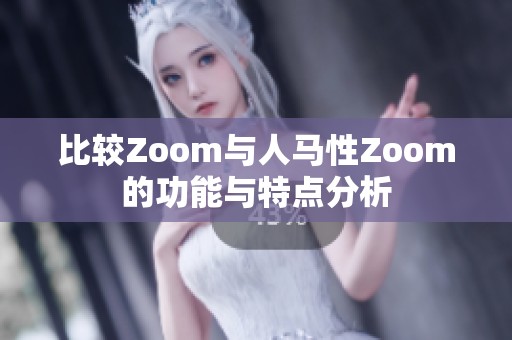 比较Zoom与人马性Zoom的功能与特点分析