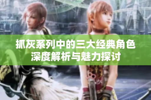 抓灰系列中的三大经典角色深度解析与魅力探讨