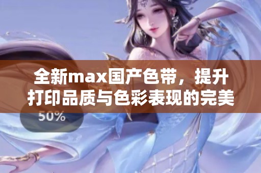 全新max国产色带，提升打印品质与色彩表现的完美选择