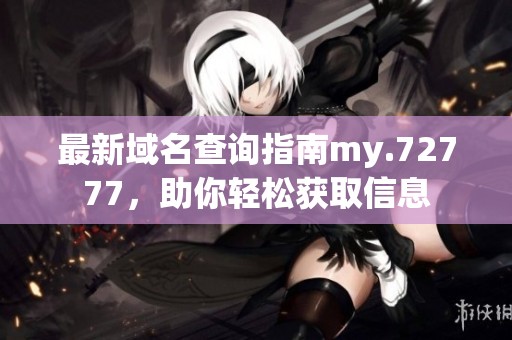 最新域名查询指南my.72777，助你轻松获取信息