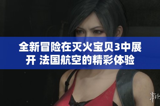 全新冒险在灭火宝贝3中展开 法国航空的精彩体验