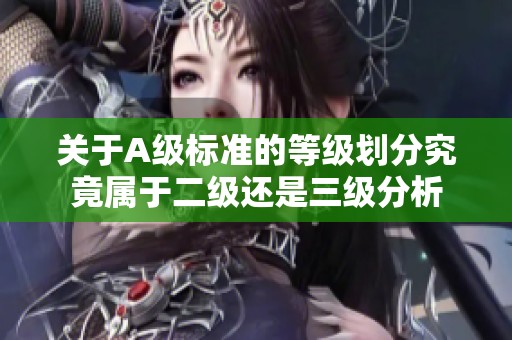 关于A级标准的等级划分究竟属于二级还是三级分析