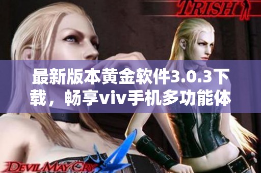 最新版本黄金软件3.0.3下载，畅享viv手机多功能体验