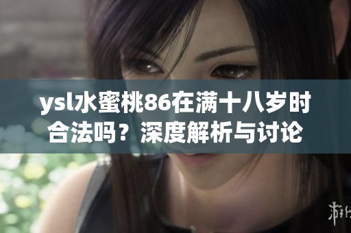ysl水蜜桃86在满十八岁时合法吗？深度解析与讨论