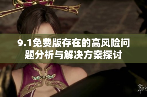 9.1免费版存在的高风险问题分析与解决方案探讨