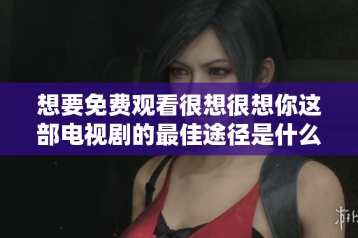 想要免费观看很想很想你这部电视剧的最佳途径是什么
