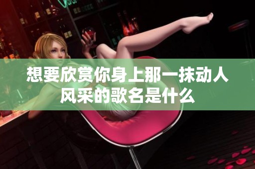 想要欣赏你身上那一抹动人风采的歌名是什么