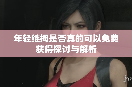 年轻继拇是否真的可以免费获得探讨与解析
