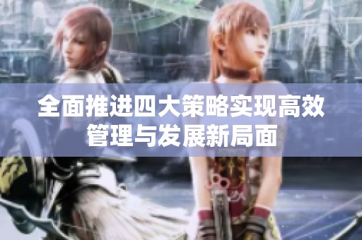 全面推进四大策略实现高效管理与发展新局面