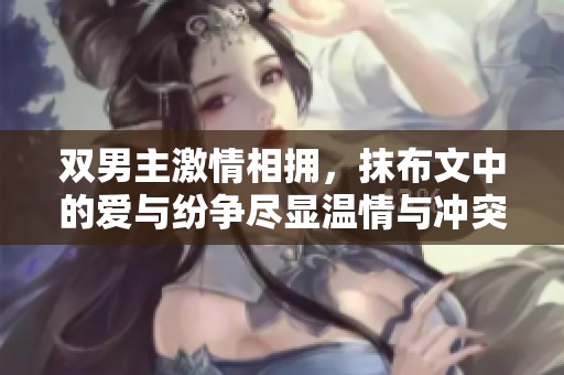 双男主激情相拥，抹布文中的爱与纷争尽显温情与冲突