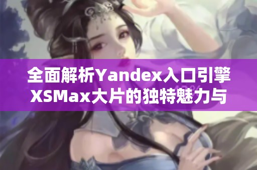 全面解析Yandex入口引擎XSMax大片的独特魅力与价值