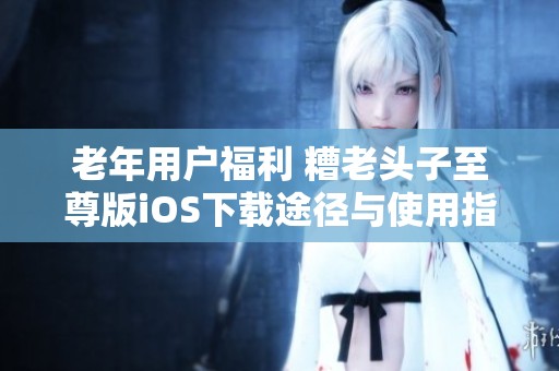 老年用户福利 糟老头子至尊版iOS下载途径与使用指南