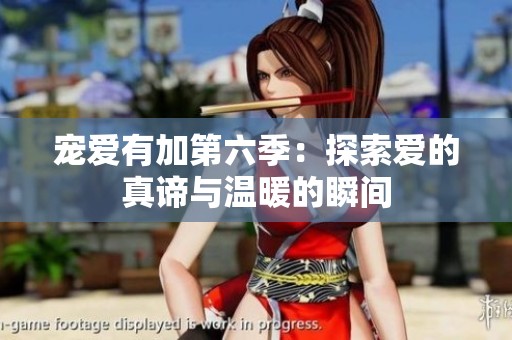 宠爱有加第六季：探索爱的真谛与温暖的瞬间