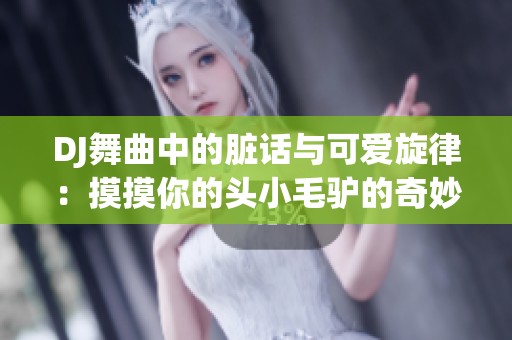DJ舞曲中的脏话与可爱旋律：摸摸你的头小毛驴的奇妙结合