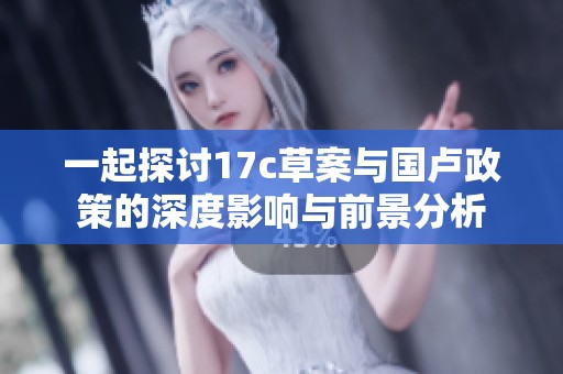 一起探讨17c草案与国卢政策的深度影响与前景分析