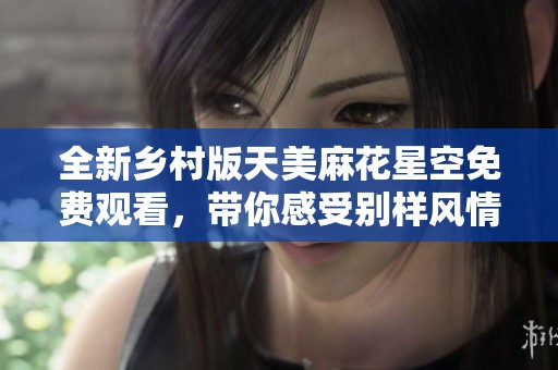 全新乡村版天美麻花星空免费观看，带你感受别样风情