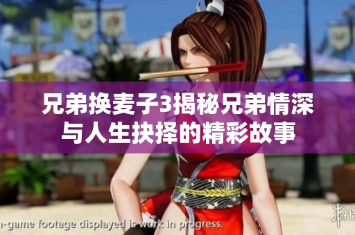 兄弟换麦子3揭秘兄弟情深与人生抉择的精彩故事