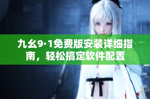 九幺9·1免费版安装详细指南，轻松搞定软件配置