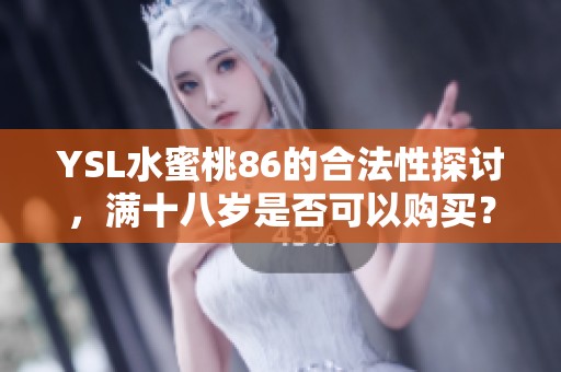 YSL水蜜桃86的合法性探讨，满十八岁是否可以购买？