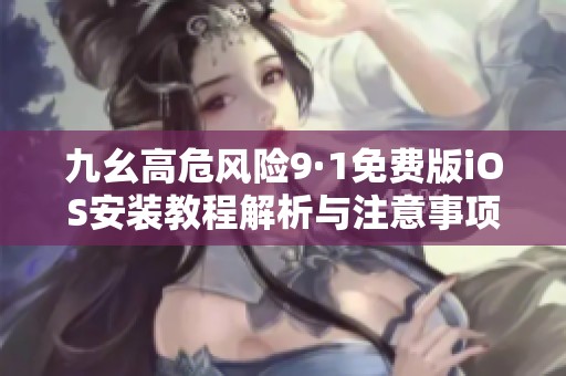 九幺高危风险9·1免费版iOS安装教程解析与注意事项