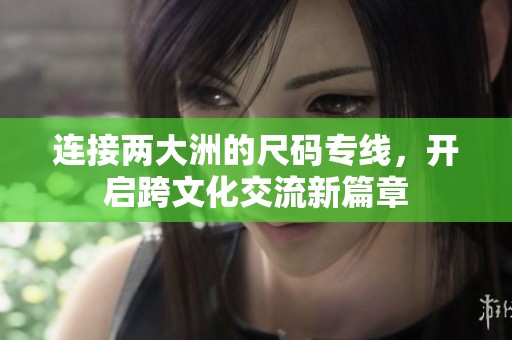 连接两大洲的尺码专线，开启跨文化交流新篇章