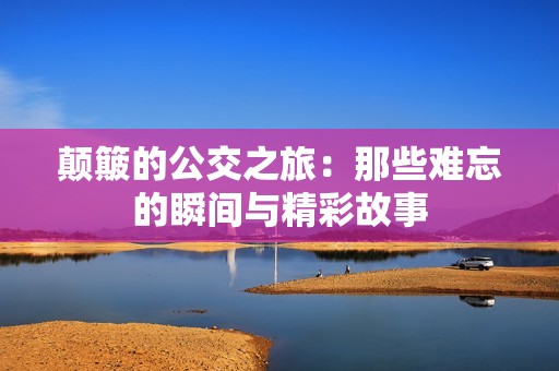 颠簸的公交之旅：那些难忘的瞬间与精彩故事
