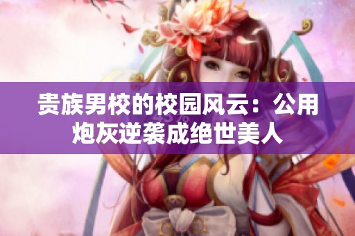 贵族男校的校园风云：公用炮灰逆袭成绝世美人