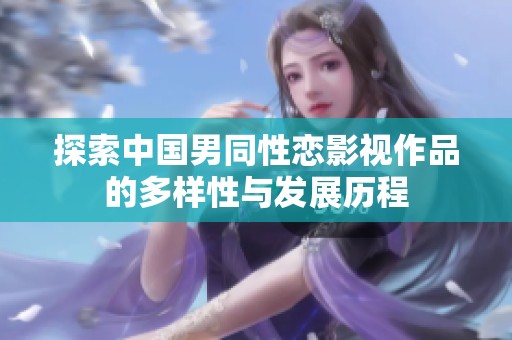 探索中国男同性恋影视作品的多样性与发展历程