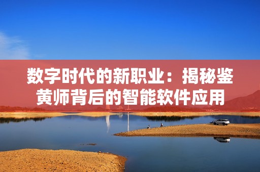 数字时代的新职业：揭秘鉴黄师背后的智能软件应用