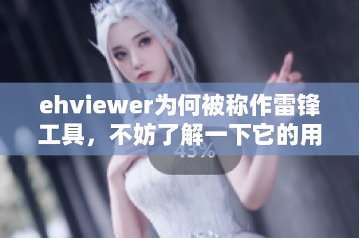 ehviewer为何被称作雷锋工具，不妨了解一下它的用法与优势