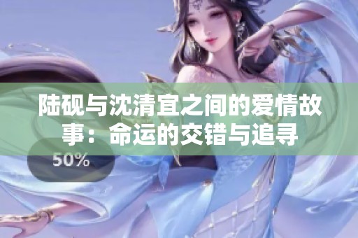 陆砚与沈清宜之间的爱情故事：命运的交错与追寻